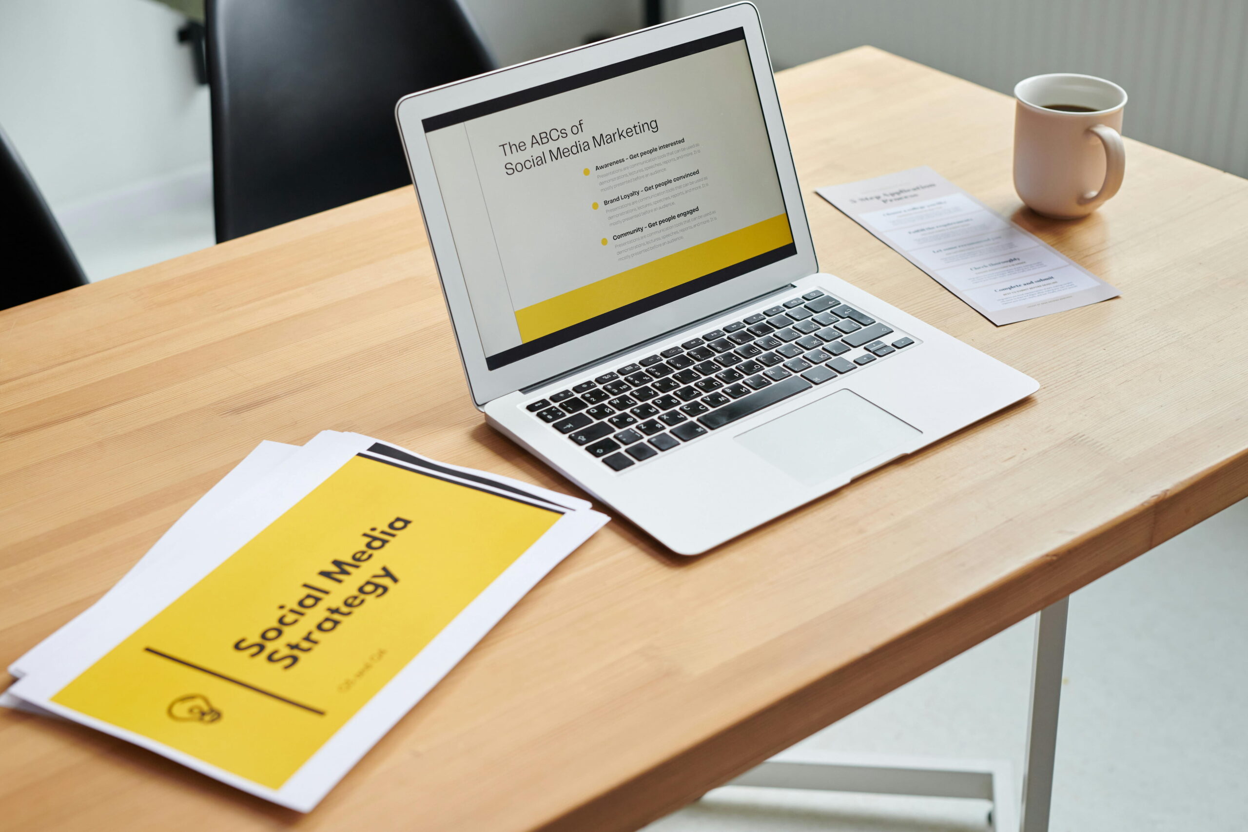 Voorbeeld van social media strategie binnen online marketing